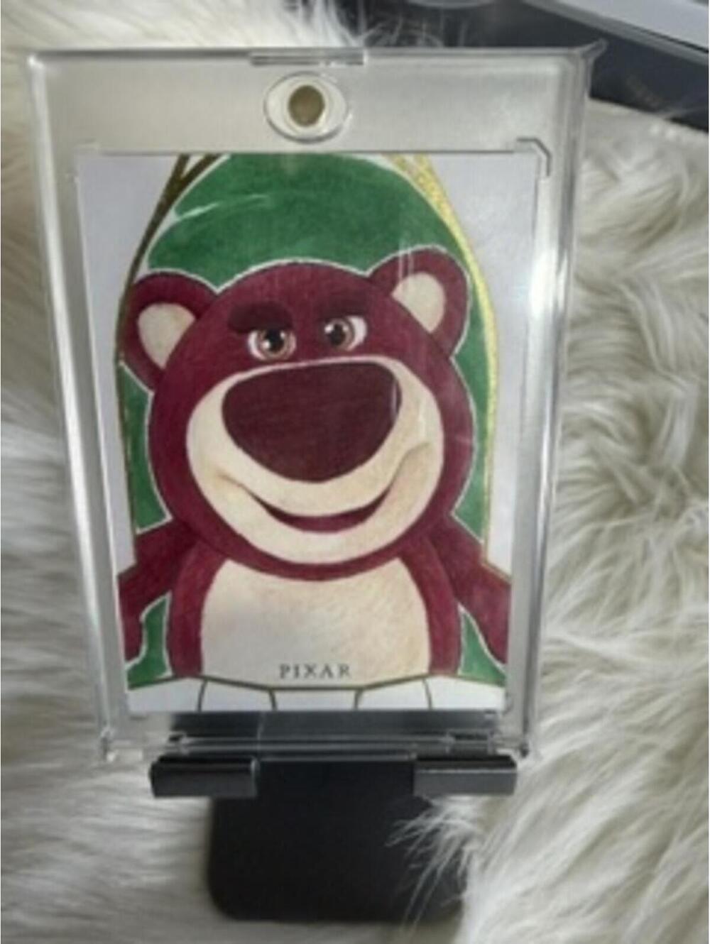 2025 Topps Toy Story Sketch Card Lotso Signed by Matt Bean Pixar- 1/1